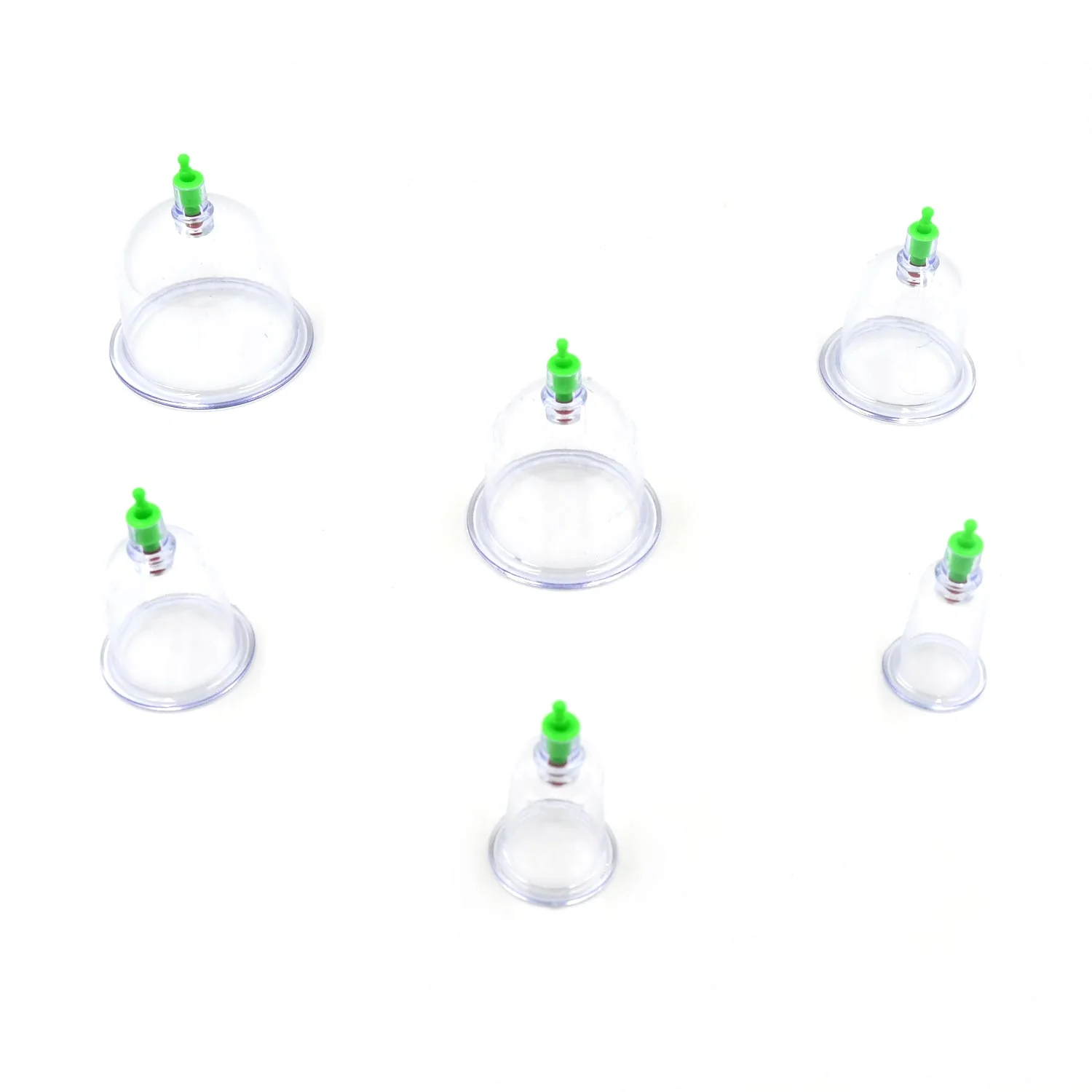 Vacuum Cupping Set – 6 Pc Massage Therapy Suction Kit for Relaxation - Image 7