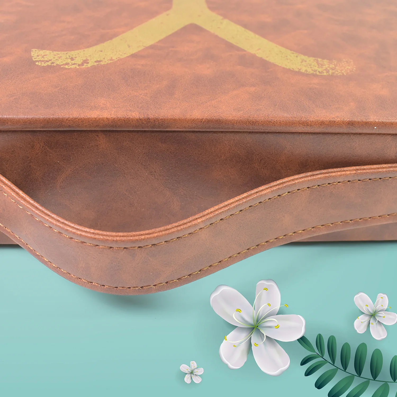 Multi Purpose Use Carrying Leather Case Briefcase (30×20 Cm / 1 Pc / B Grade) - Image 3