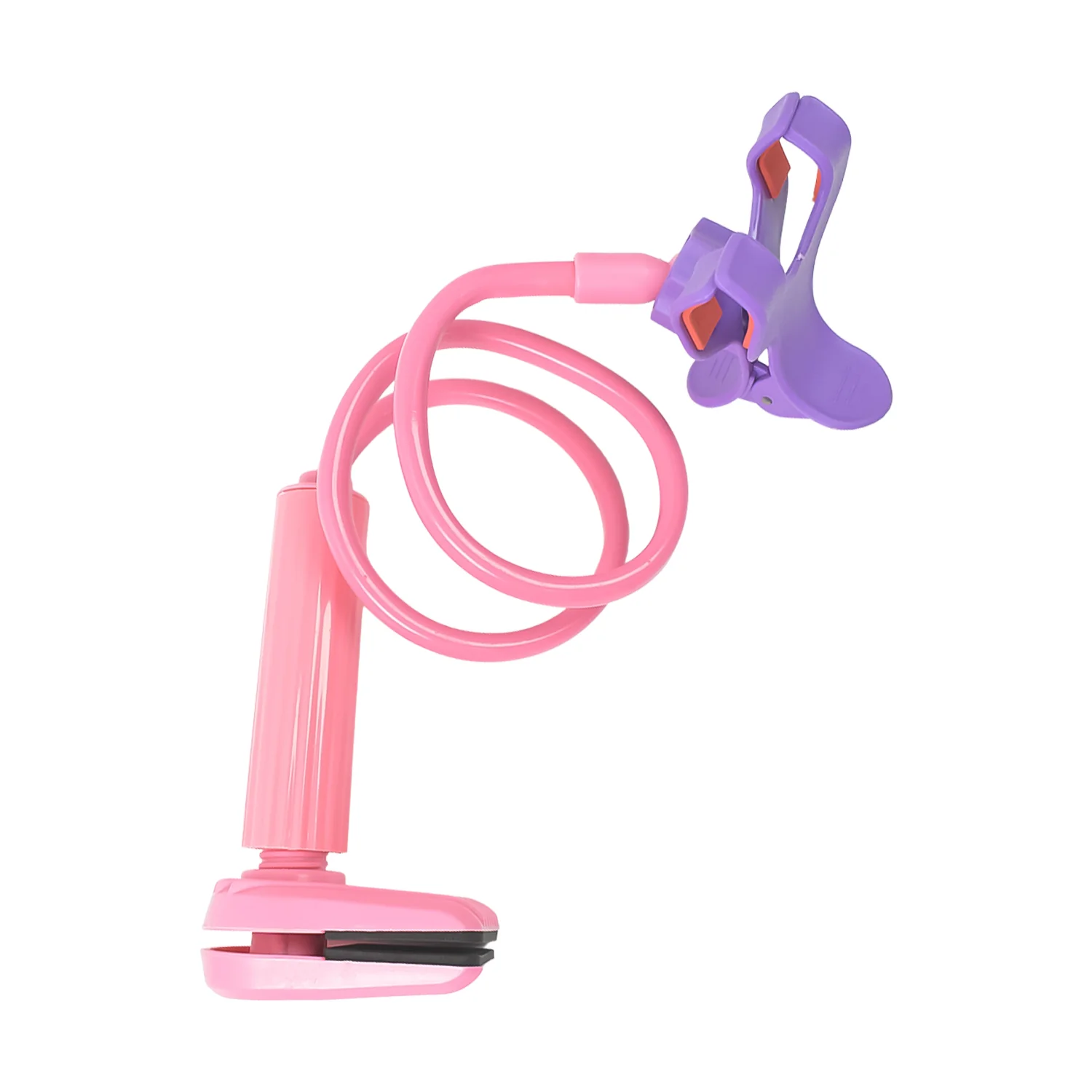 Flexible 360 Degree Portable Foldable Lazy Stand Bracket Cell Phone Holder (1 Pc) - Image 5