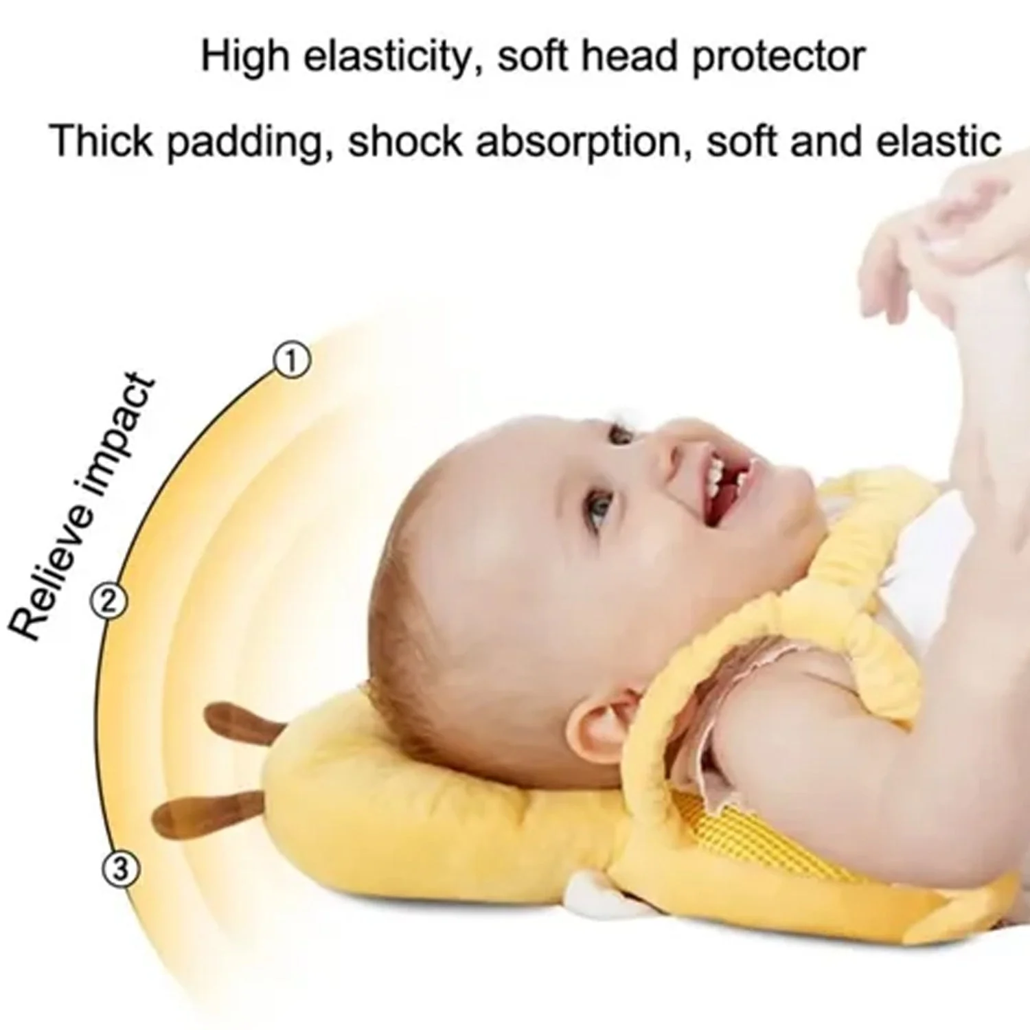 SMALL BABY HEAD PROTECTOR BABY TODDLERS HEAD SAFETY PAD ( Multi Design) - Image 8