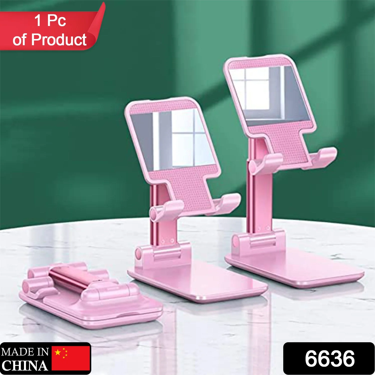 Desktop Cell Phone Stand Phone Holder full 3-Way Adjustable Phone Stand - Image 2