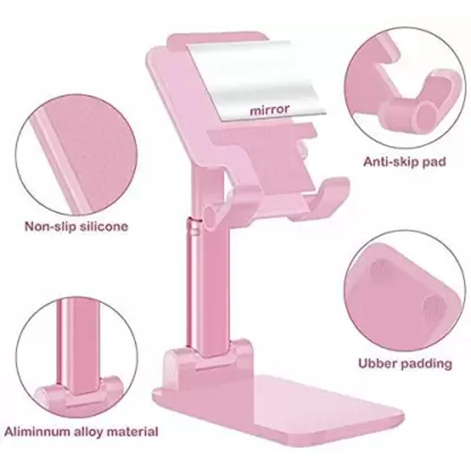 Desktop Cell Phone Stand Phone Holder full 3-Way Adjustable Phone Stand - Image 8