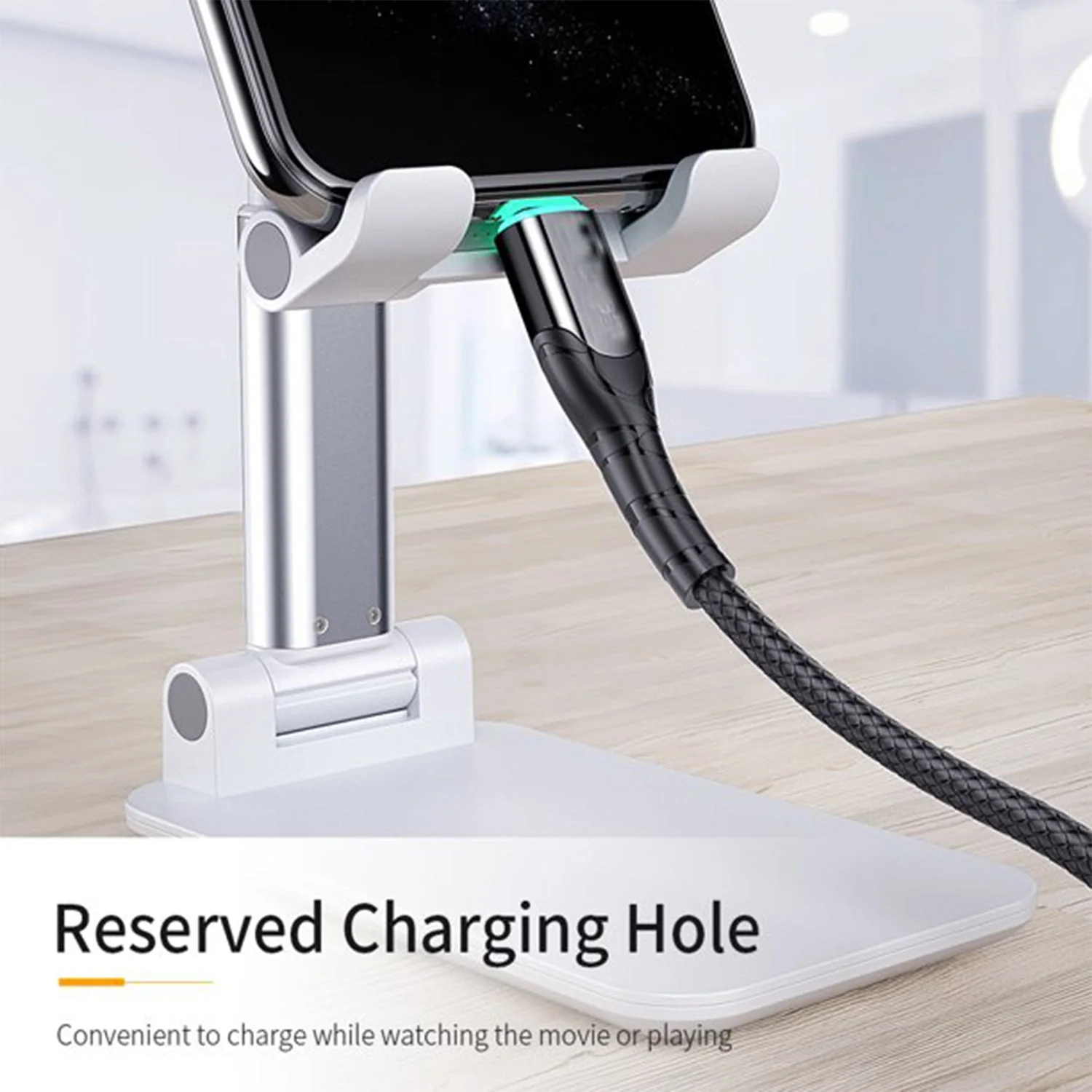 Desktop Cell Phone Stand Phone Holder full 3-Way Adjustable Phone Stand - Image 9