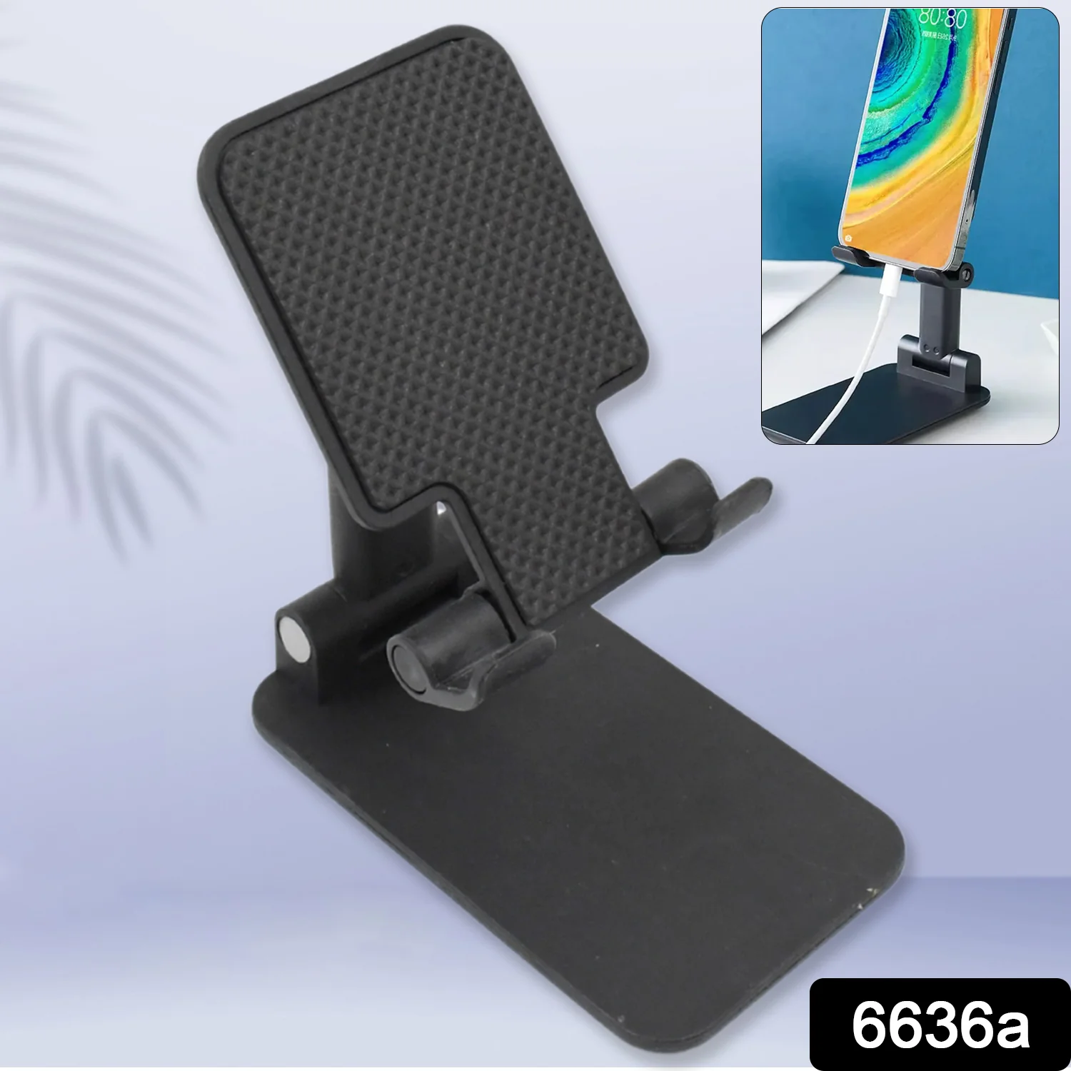 DESKTOP CELL PHONE STAND PHONE HOLDER FULL 3-WAY ADJUSTABLE PHONE STAND - Image 2