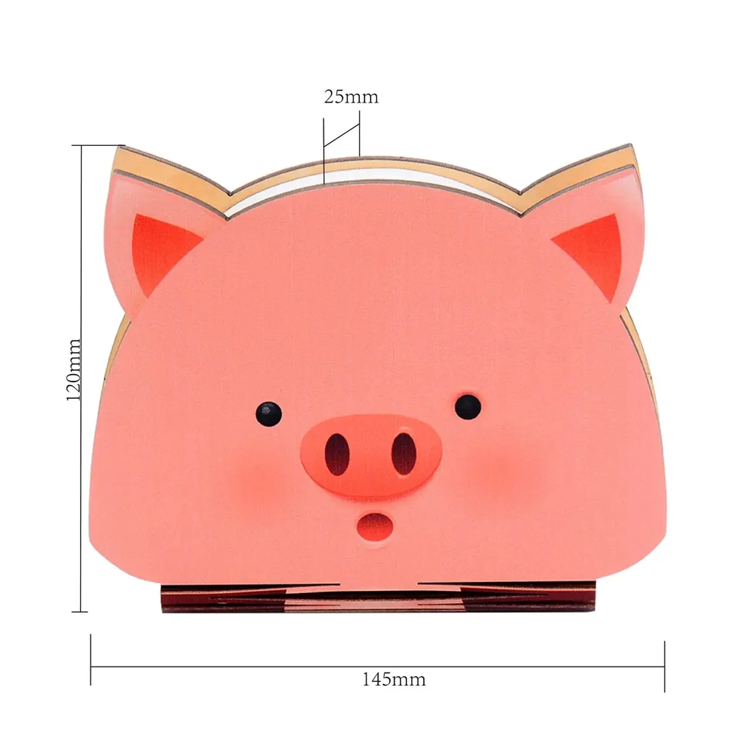 Piglet Shape LED Book Lamp with RGB Colors – Custom Christmas Gift - Image 5