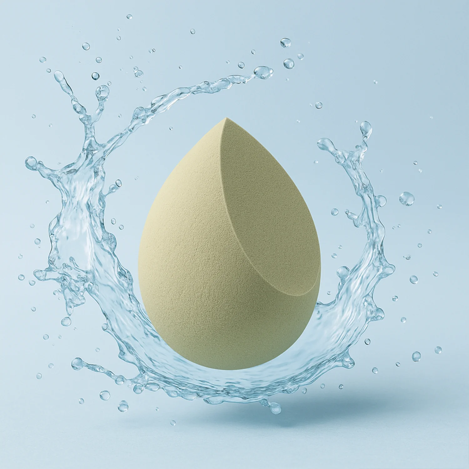 Makeup Sponge blending liquid Foundations, Powders, and Creams (Multicolor / 1 Pc) - Image 4