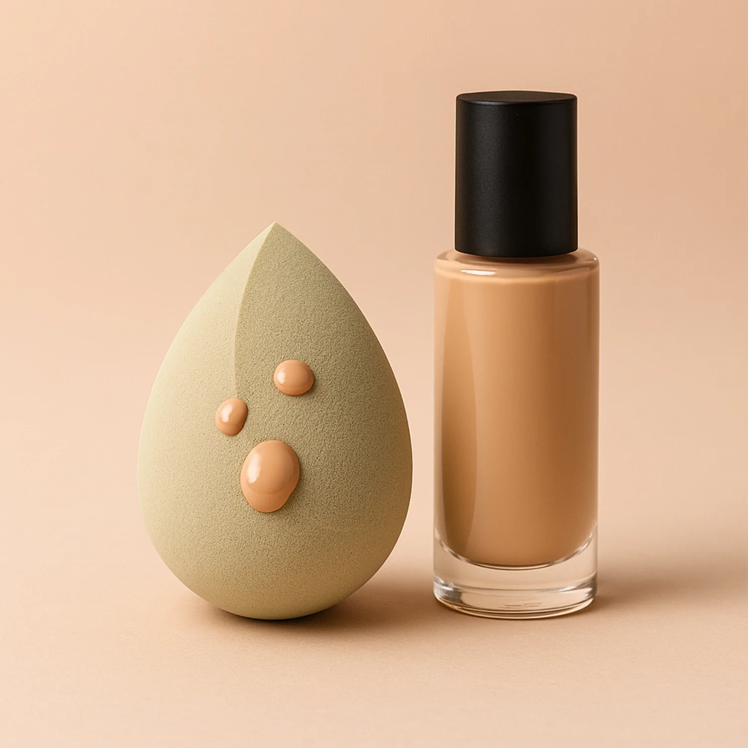 Makeup Sponge blending liquid Foundations, Powders, and Creams (Multicolor / 1 Pc) - Image 7