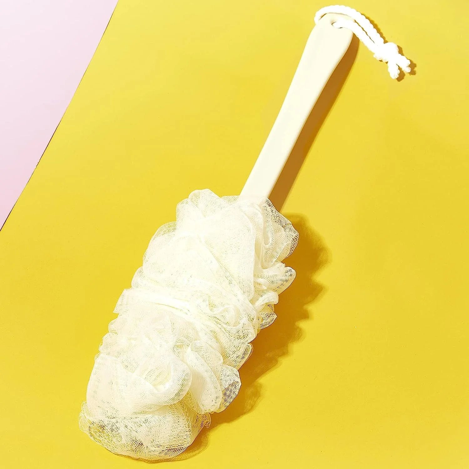 Loofah Back Scrubber with Long Handle for Shower & Bath Cleaning - Image 11