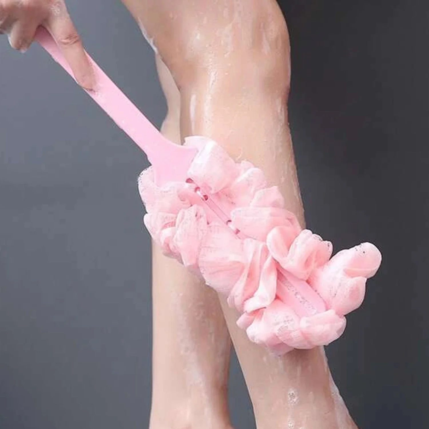 Loofah Back Scrubber with Long Handle for Shower & Bath Cleaning - Image 8