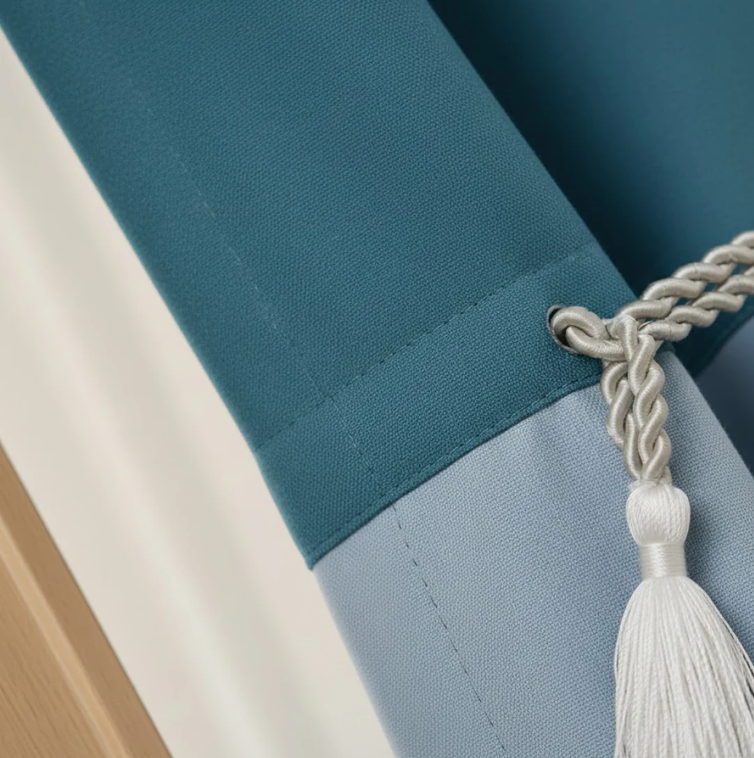 Solid 1 Piece Door Curtain Mix Size(1kg) - Image 8