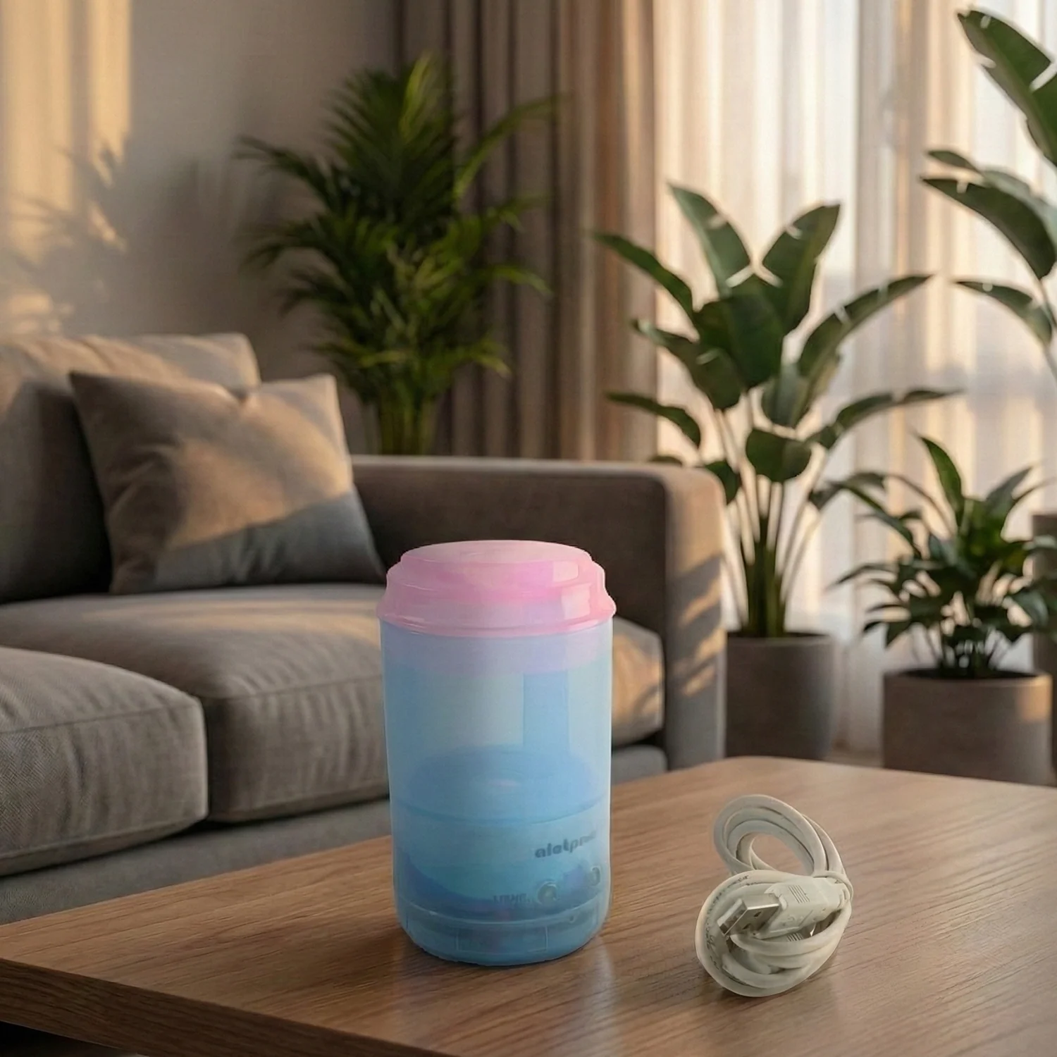 Portable Mini Humidifier for Bedroom & Office (USB, Essential Oil) - Image 7