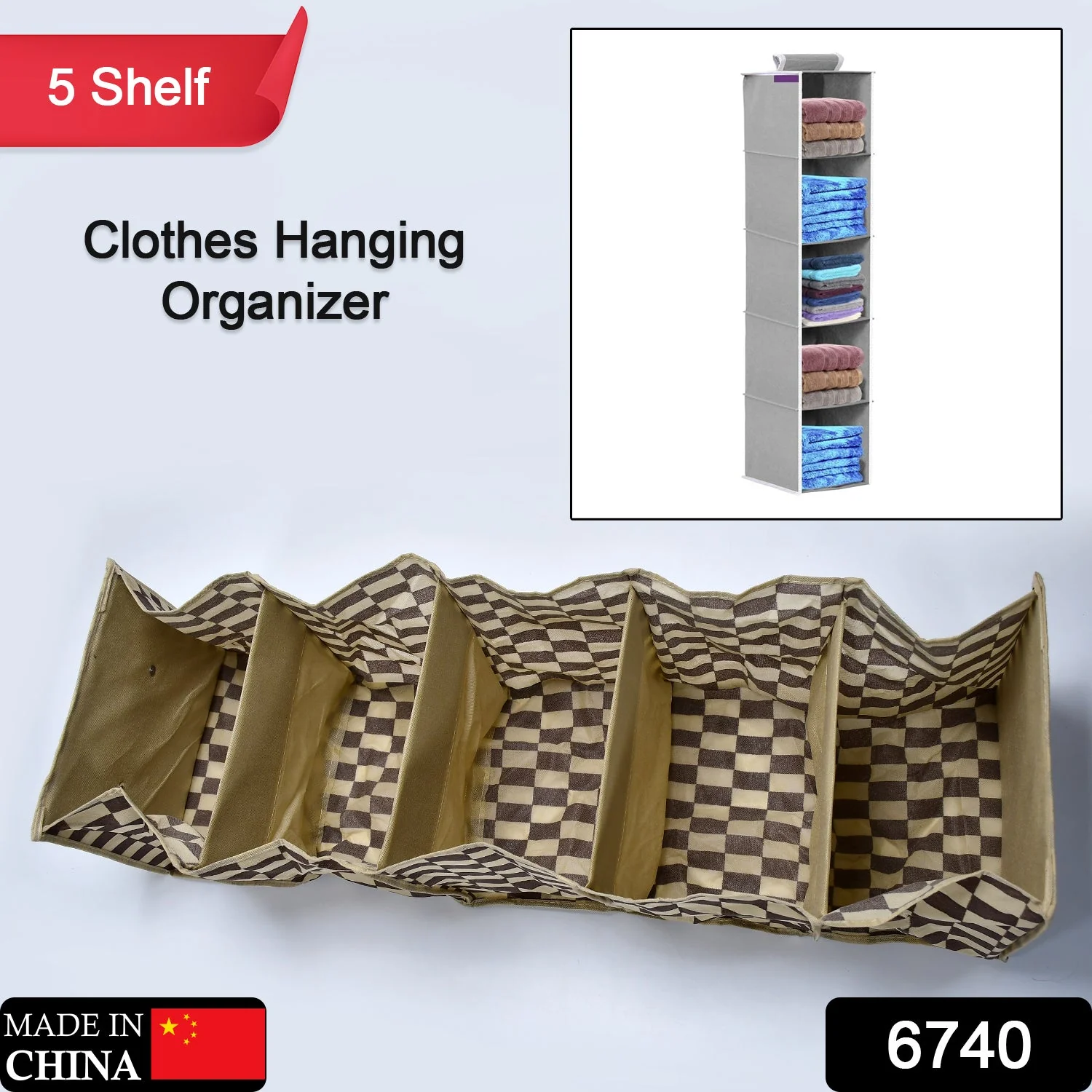 Foldable Storage Drawer Organizer For Out & Indoor Use - Image 2
