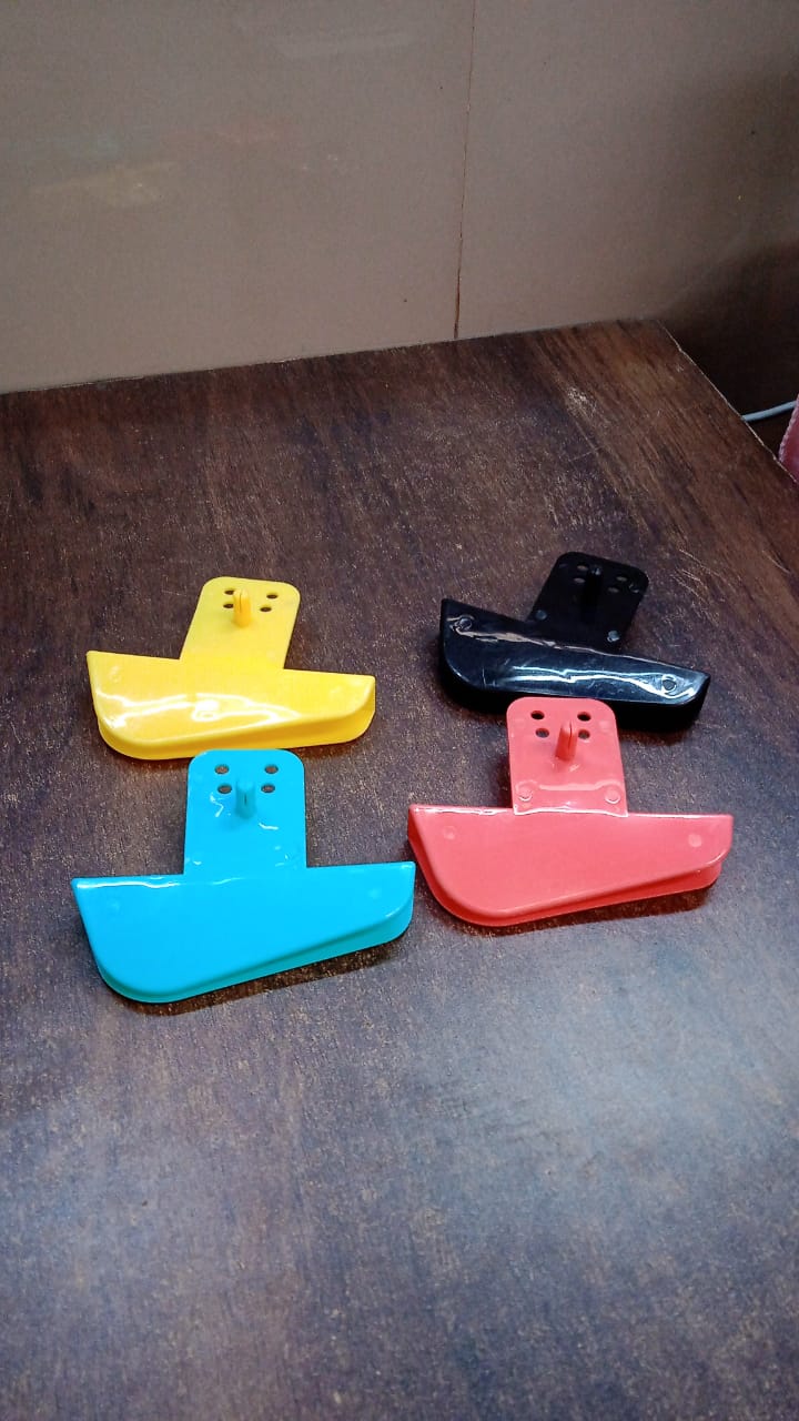 Plastic Secure Mobile Phone Charging Stand Holder (1 Pc / Mix Color) - Image 10