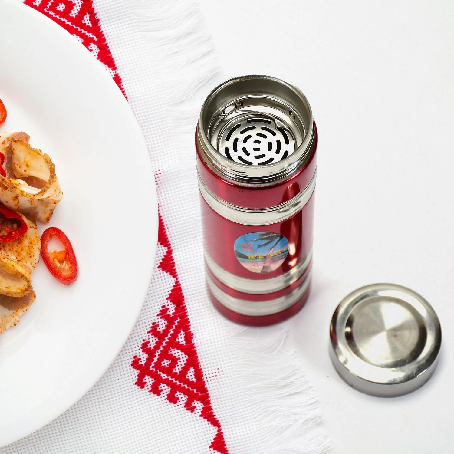 Mini Stainless Steel Water Bottle Bottle (380Ml Mix Design) - Image 3