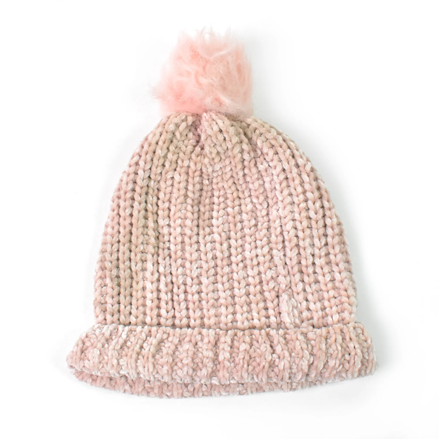 Soft Winter Cap, Woolen Inside Fur Beanie Cap (1 Pc / Mix Design & Color) - Image 5