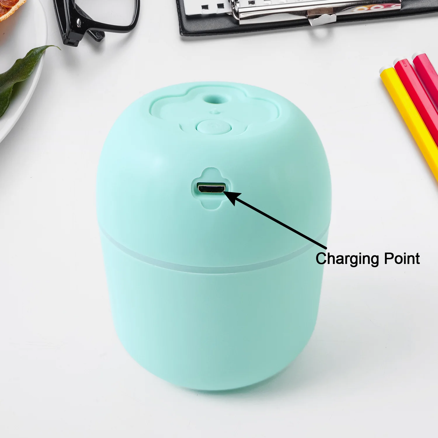 Portable Mini USB Humidifier with Light – Cool Mist & Essential Oil Diffuser (250ML) - Image 13