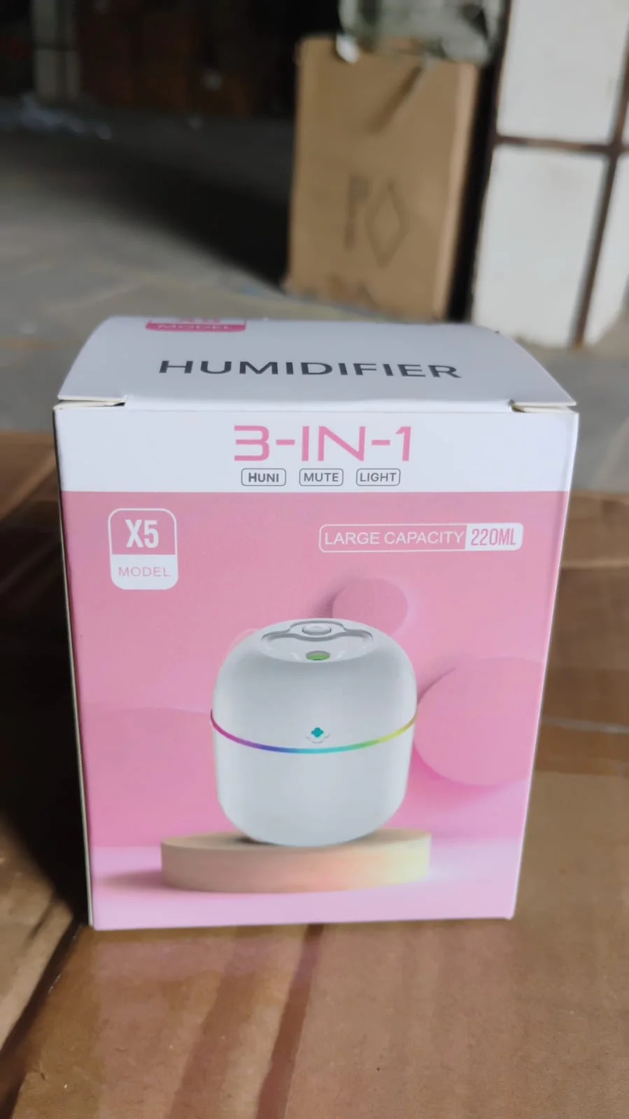 Portable Mini USB Humidifier with Light – Cool Mist & Essential Oil Diffuser (250ML) - Image 16