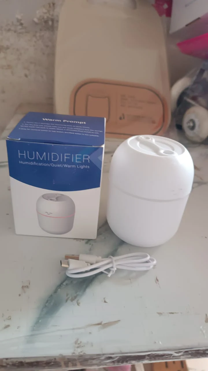 Portable Mini USB Humidifier with Light – Cool Mist & Essential Oil Diffuser (250ML) - Image 17