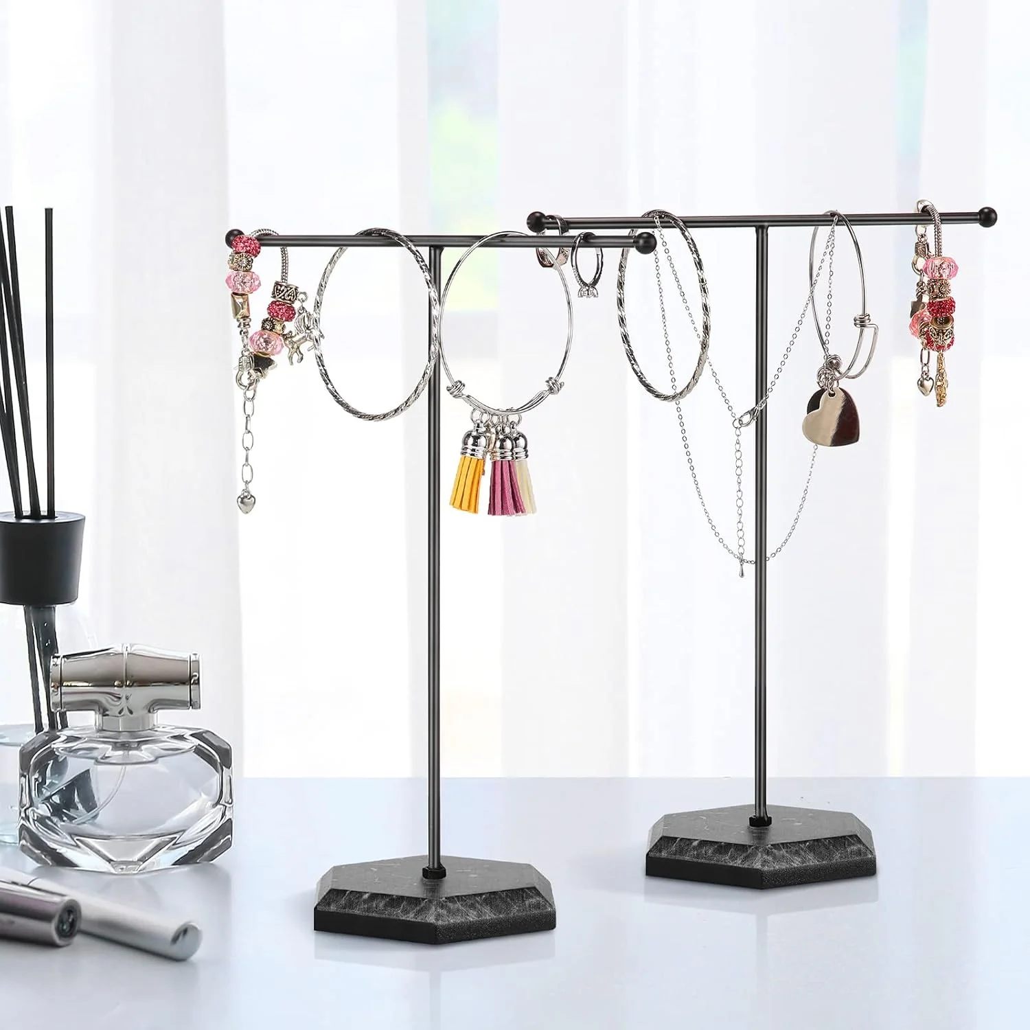 T Shape Necklace Holder Jewelry Stand (1 Pc) - Image 5
