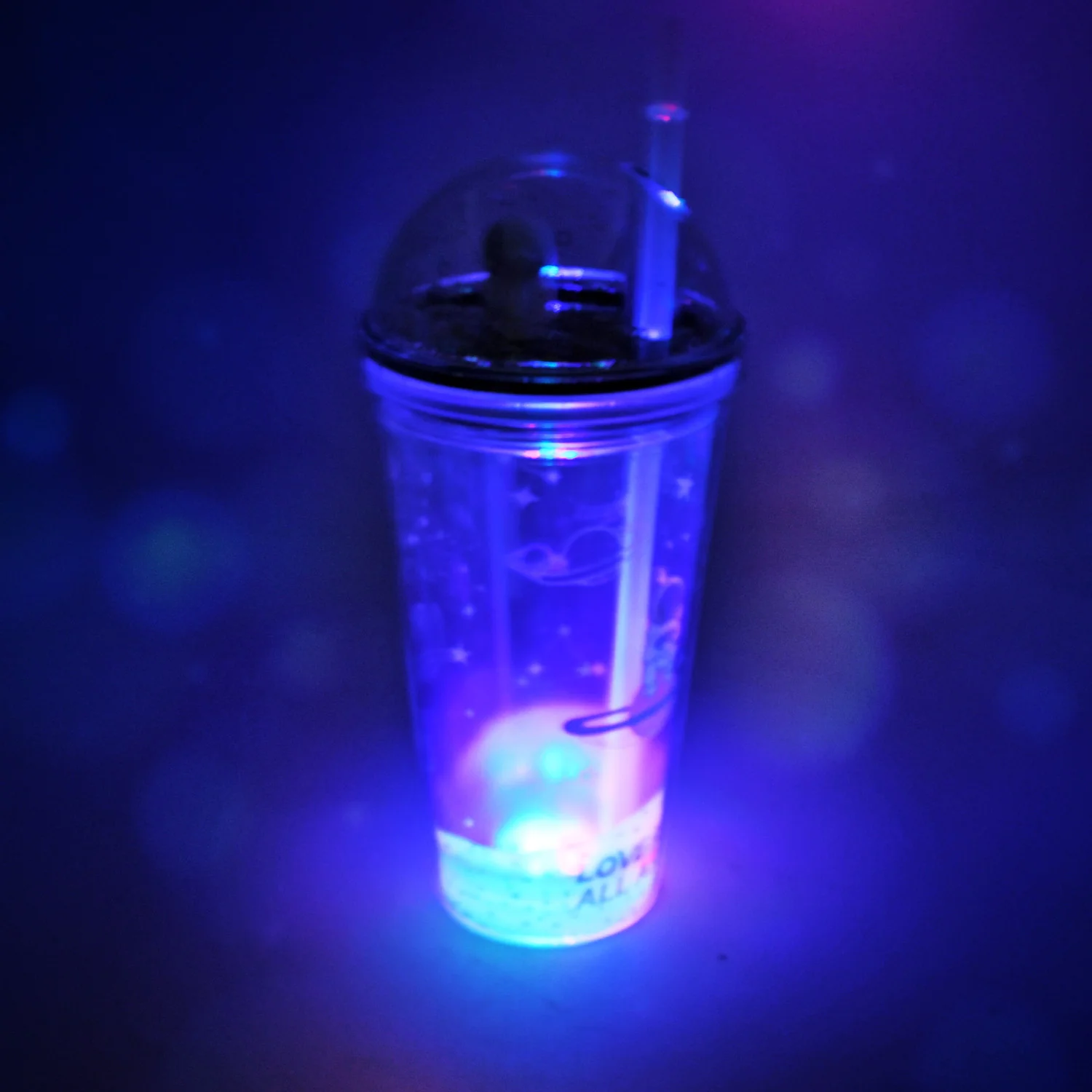 LED Double Wall Plastic Tumbler Cups (Pack Of 1) - Image 4