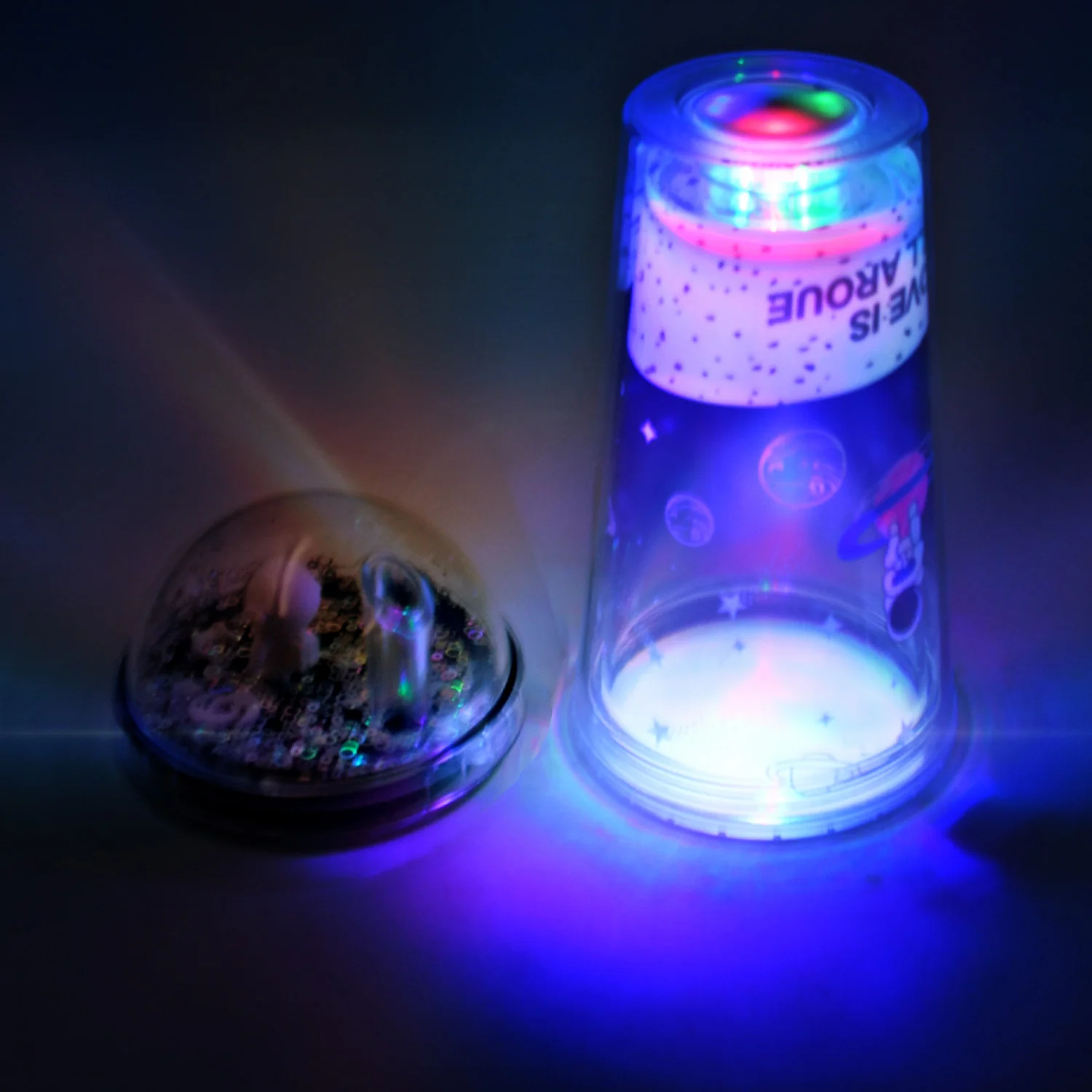 LED Double Wall Plastic Tumbler Cups (Pack Of 1) - Image 5