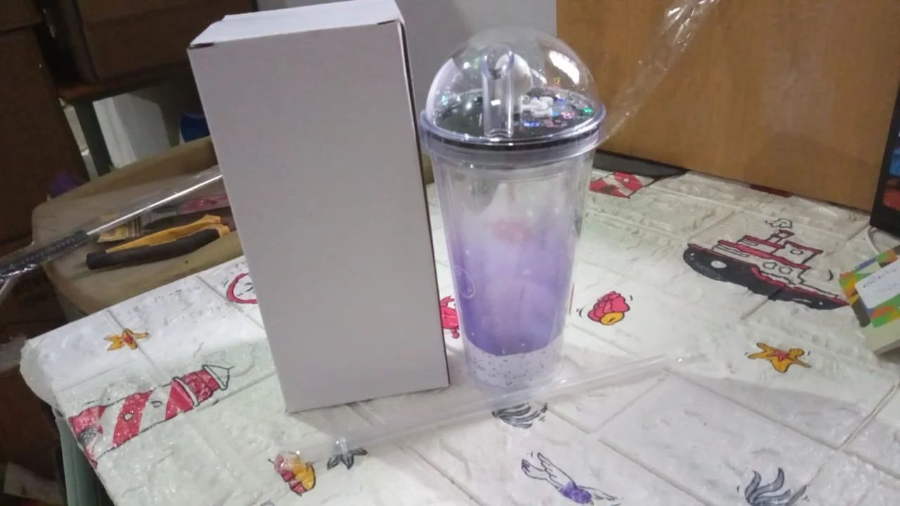 LED Double Wall Plastic Tumbler Cups (Pack Of 1) - Image 9