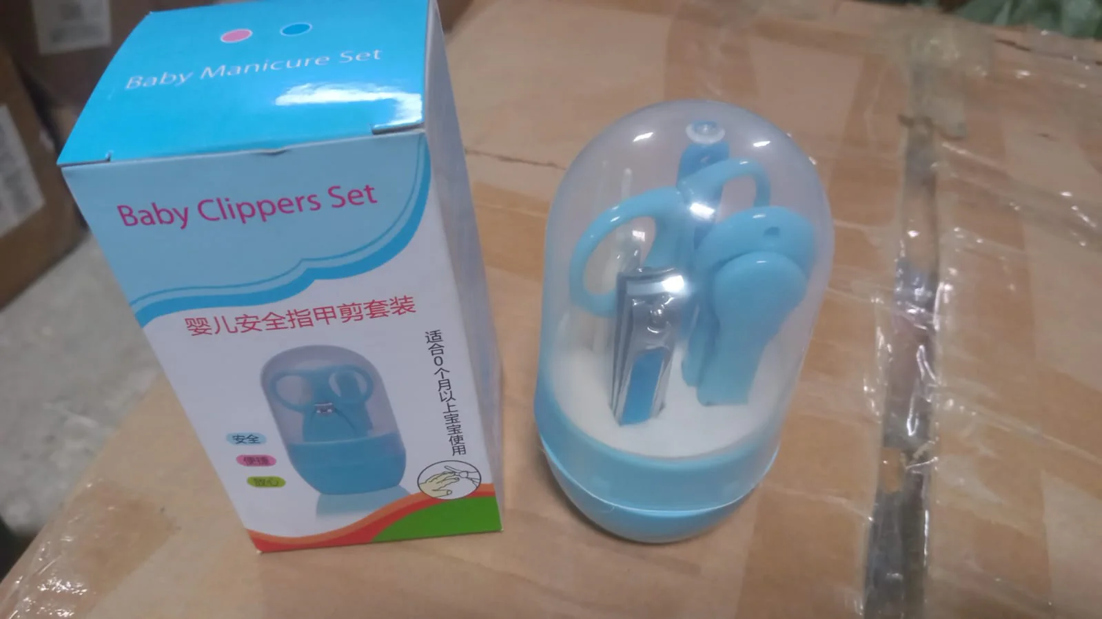 Baby Care Baby Nail Clipper, Scissor, Tweezer and Nail Cleaning Sets (5 Pc Set) - Image 6