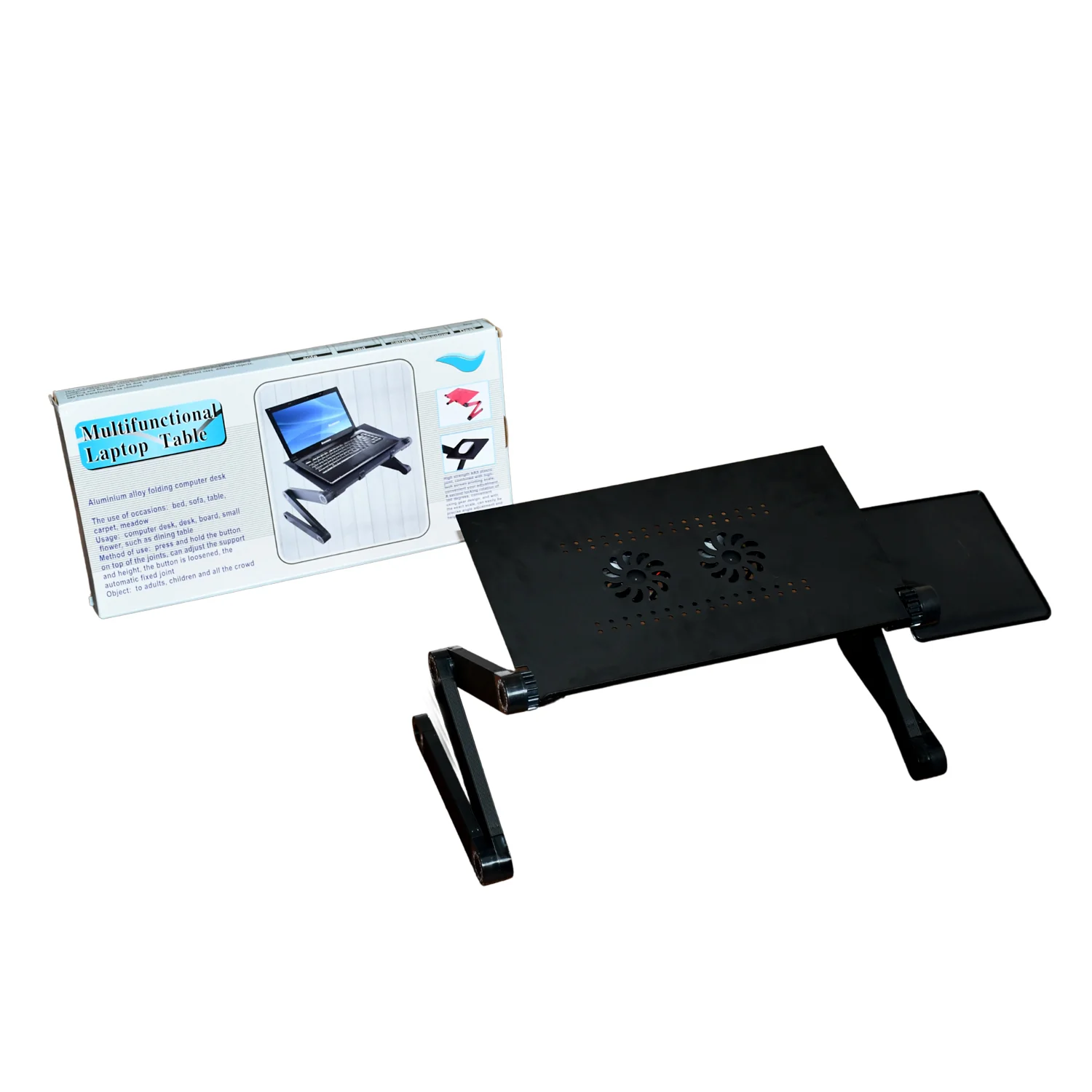 Modern Style Portable Adjustable Foldable Laptop Holder - Image 3