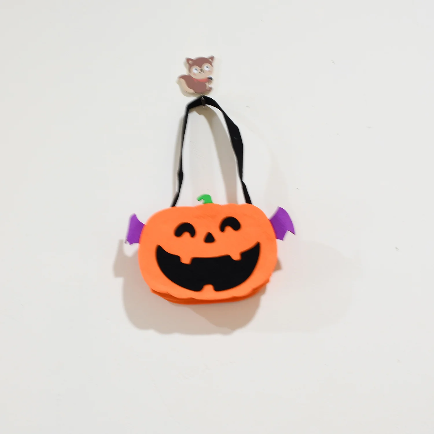 Halloween Pumpkin Bags Non- Woven Candy Bags for Halloween Party Favors - Image 3