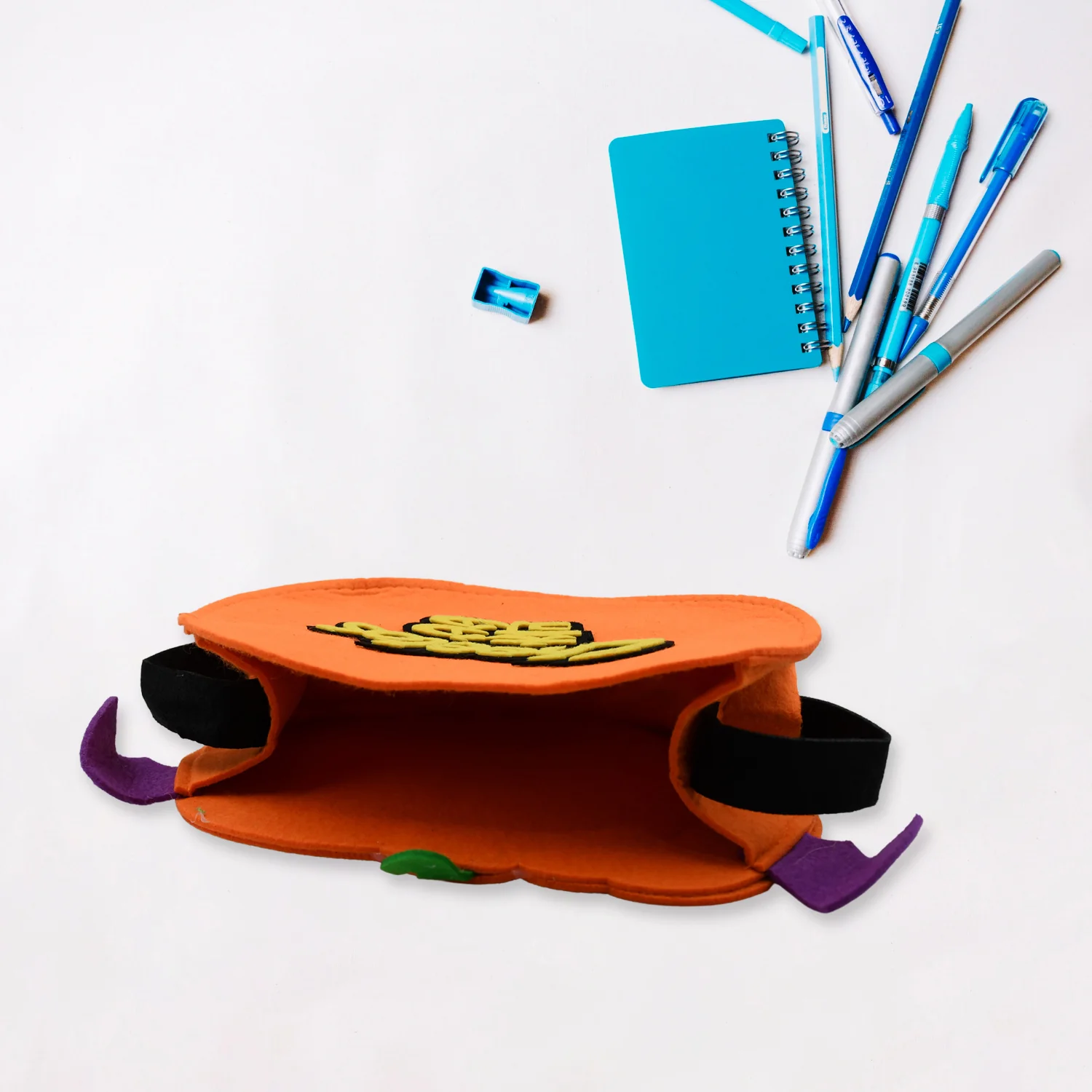 Halloween Pumpkin Bags Non- Woven Candy Bags for Halloween Party Favors - Image 6