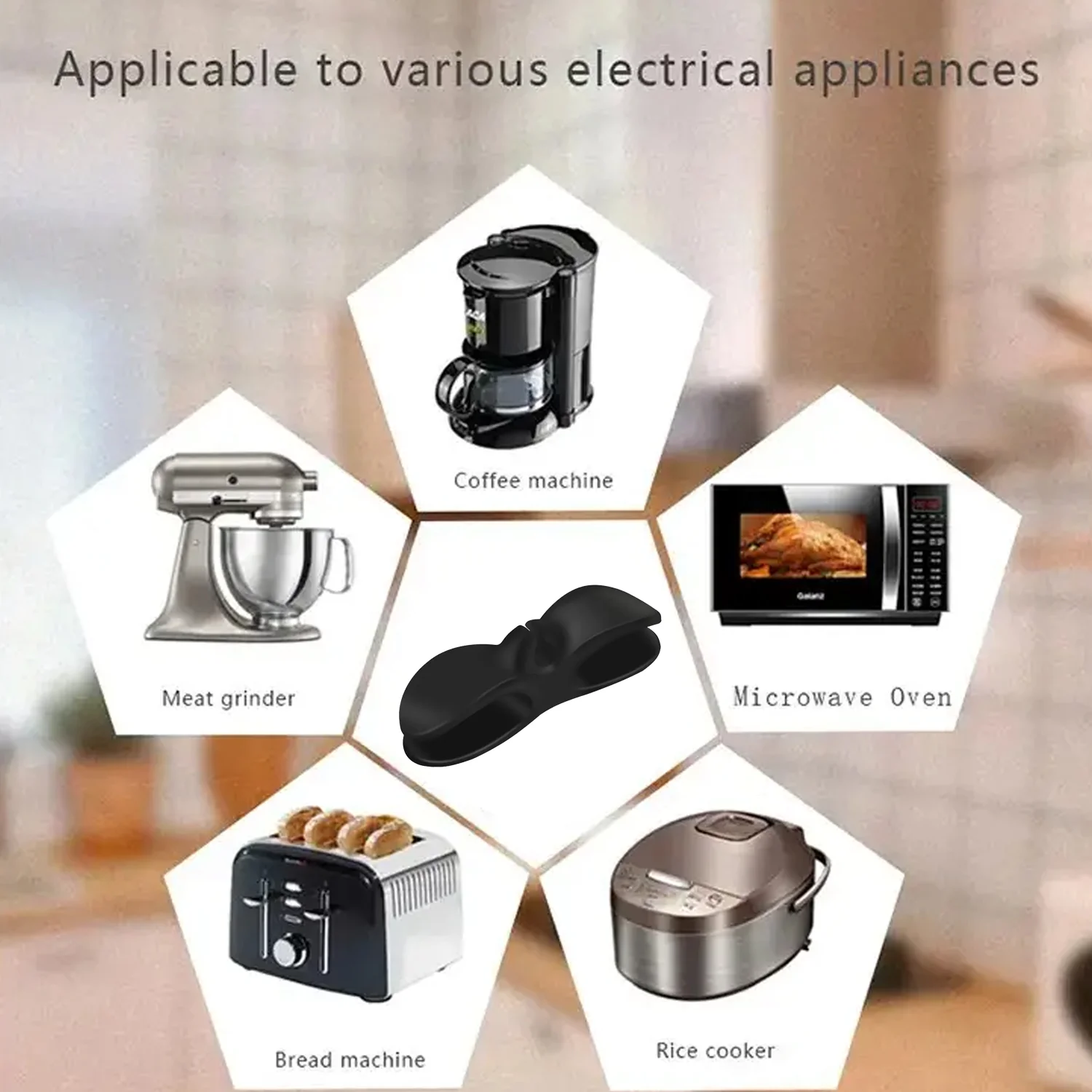 Cable Organizer Winder for Appliance Wires – Self-Adhesive Clip - Image 5