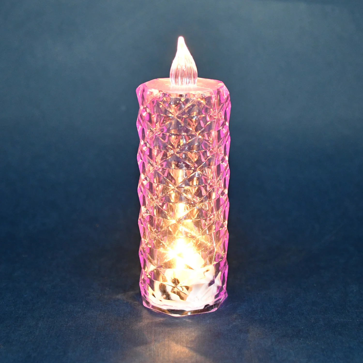 Candles for Home Decoration, Crystal Candlelight, Diwali (1 Pc / Multicolor) - Image 7
