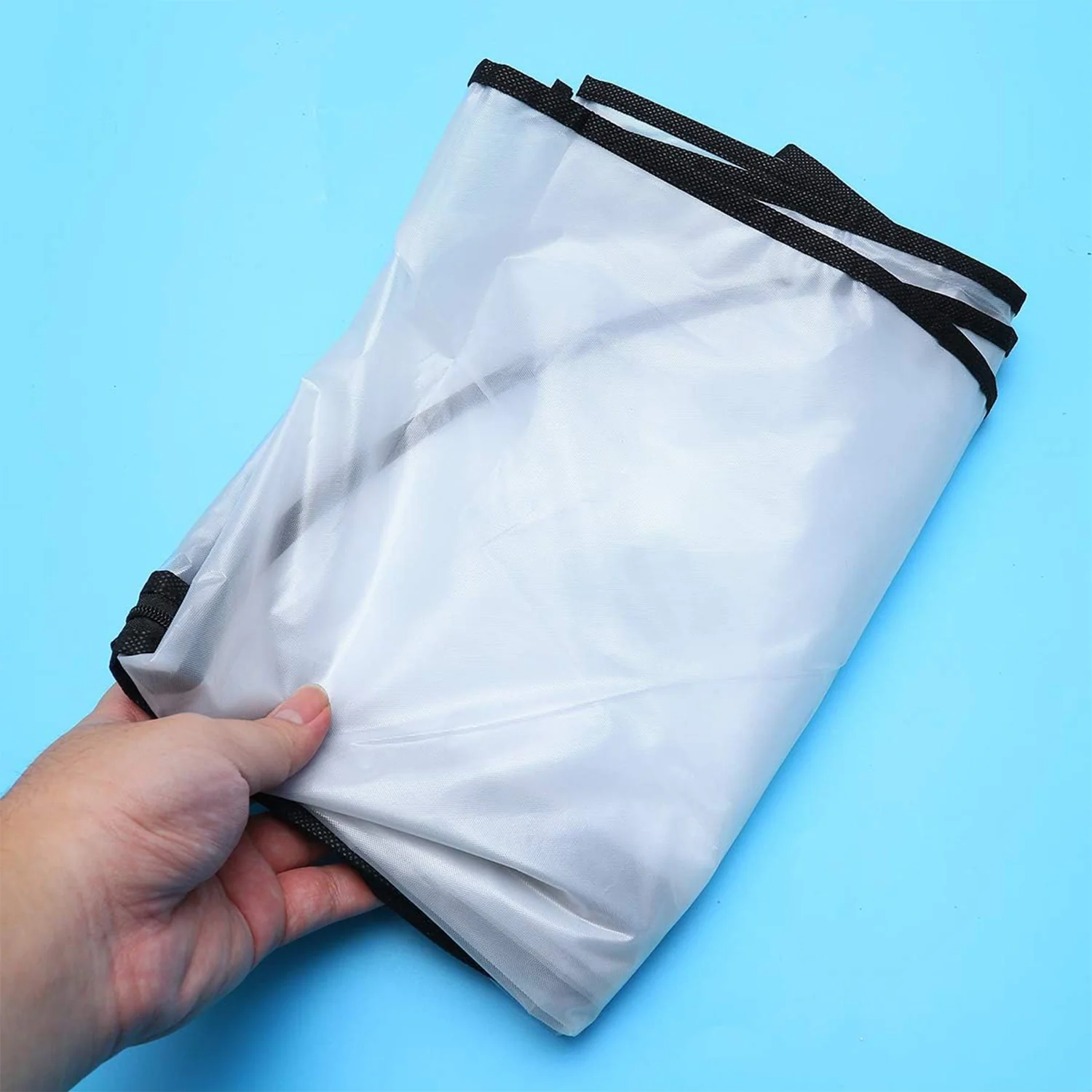 Foldable Non Woven Suit Cover (80×60 CM / 1 Pc / Black Side Chain Suit Cover) - Image 4