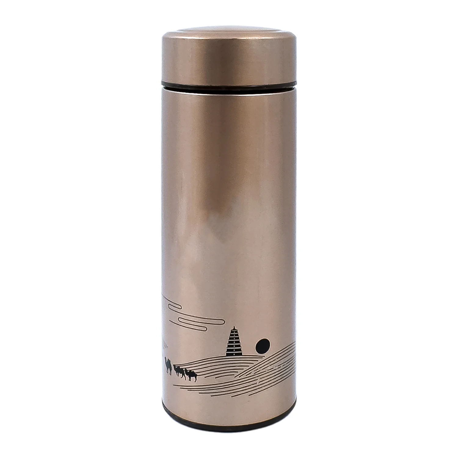 Vacuum Bottle, Double Wall Vacuum Mug, Stainless Steel water Bottle (350 ML Approx) - Image 5