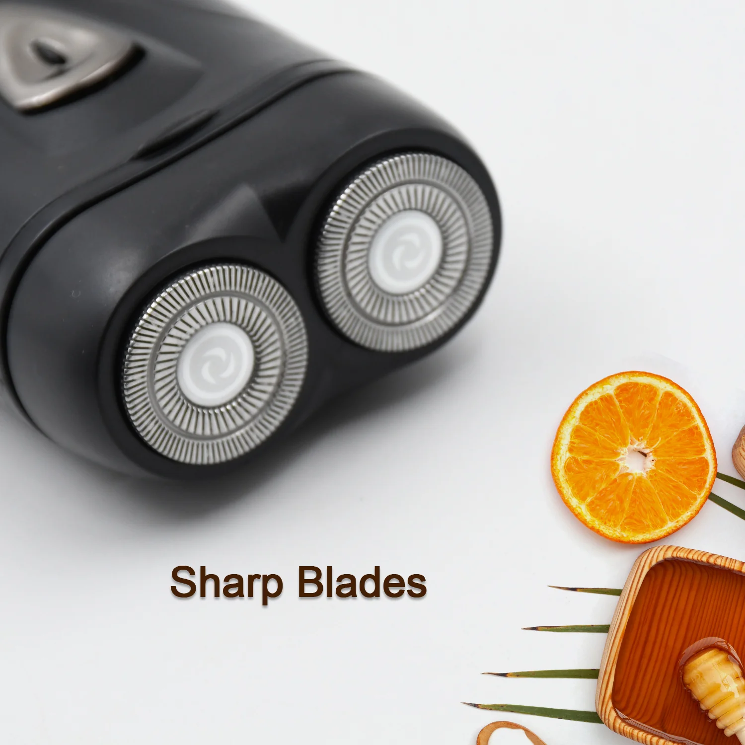 Men's Electric Shaver with Double Floating Heads Rechargeable | Portable, Cordless, Travel Electric for Men | USB Rechargeable Shaver | Water Resistant | Flexible Floating Shaving Heads - Image 5
