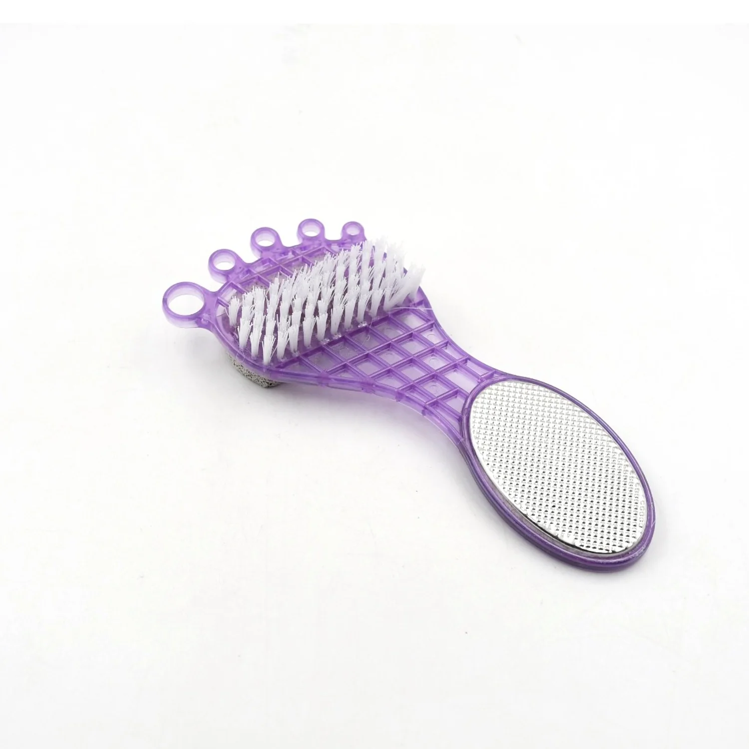 4 in 1 Pedicure Tool – Pumice, Brush, Scrubber & File for Soft Feet - Image 6