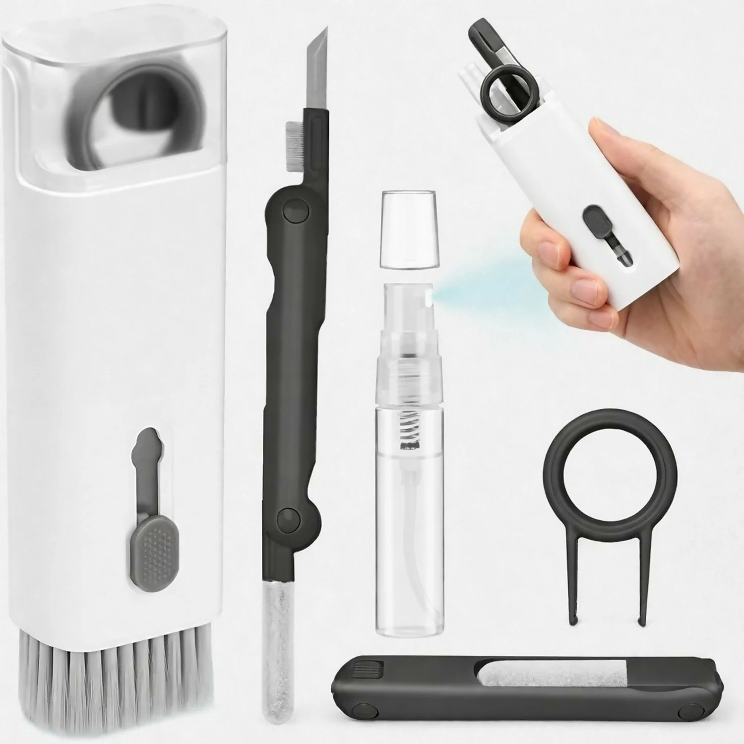 7 in 1 Keyboard Cleaning Kit for Laptop, Earbuds, Phone & Electronics - Image 2