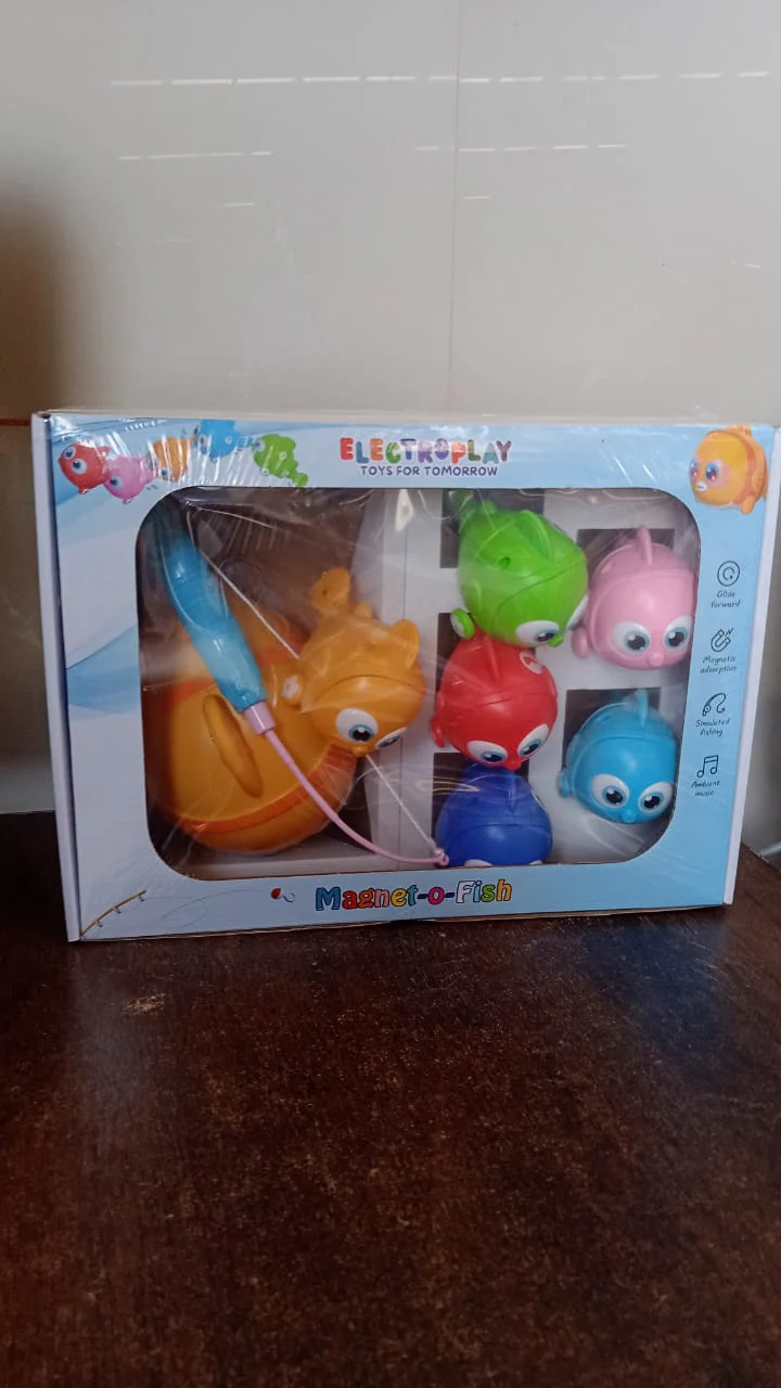 Electroplay 7-in-1 Magnetic Fishing Toy Set for Kids - Image 7