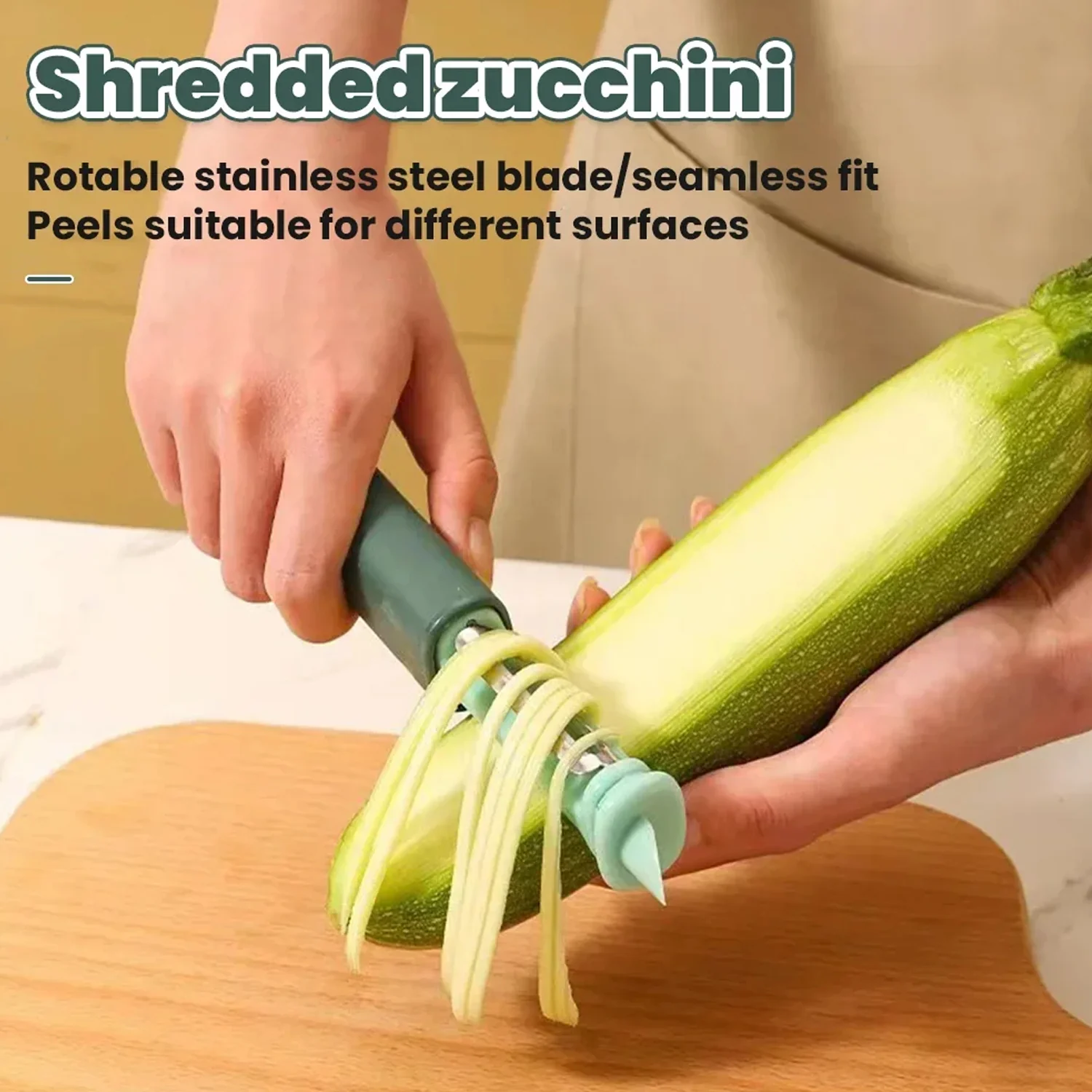 Multifunctional, Vegetable Fruit Peelers Slicer Can Opener 7 In 1 Kitchen Peeler For Veggie Fruit Potato Carrot Durable Kitchen Peeling Tool Non-slip Handle Durable For Potato, Fruit, Vegetables, Carrots, Cucumbers - Image 3