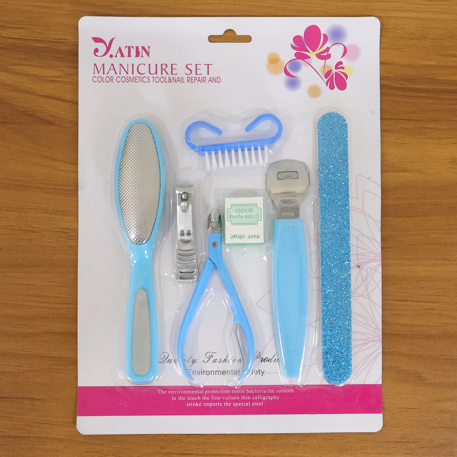 7 In 1 Pedicure Manicure Foot Care Tool Kit - Image 8