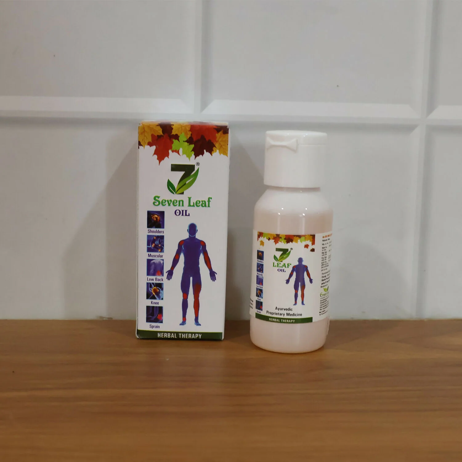 7 Leaf Ayurvedic Herbal Oil for Joint, Muscle & Body Pain Relief (60 ml) - Image 6