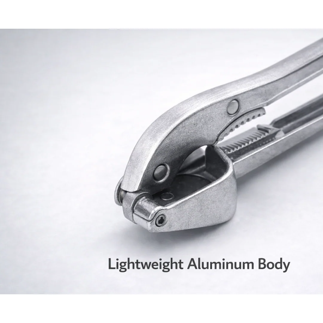 Aluminum Garlic Press – Easy-to-Use Lightweight Kitchen Tool - Image 3