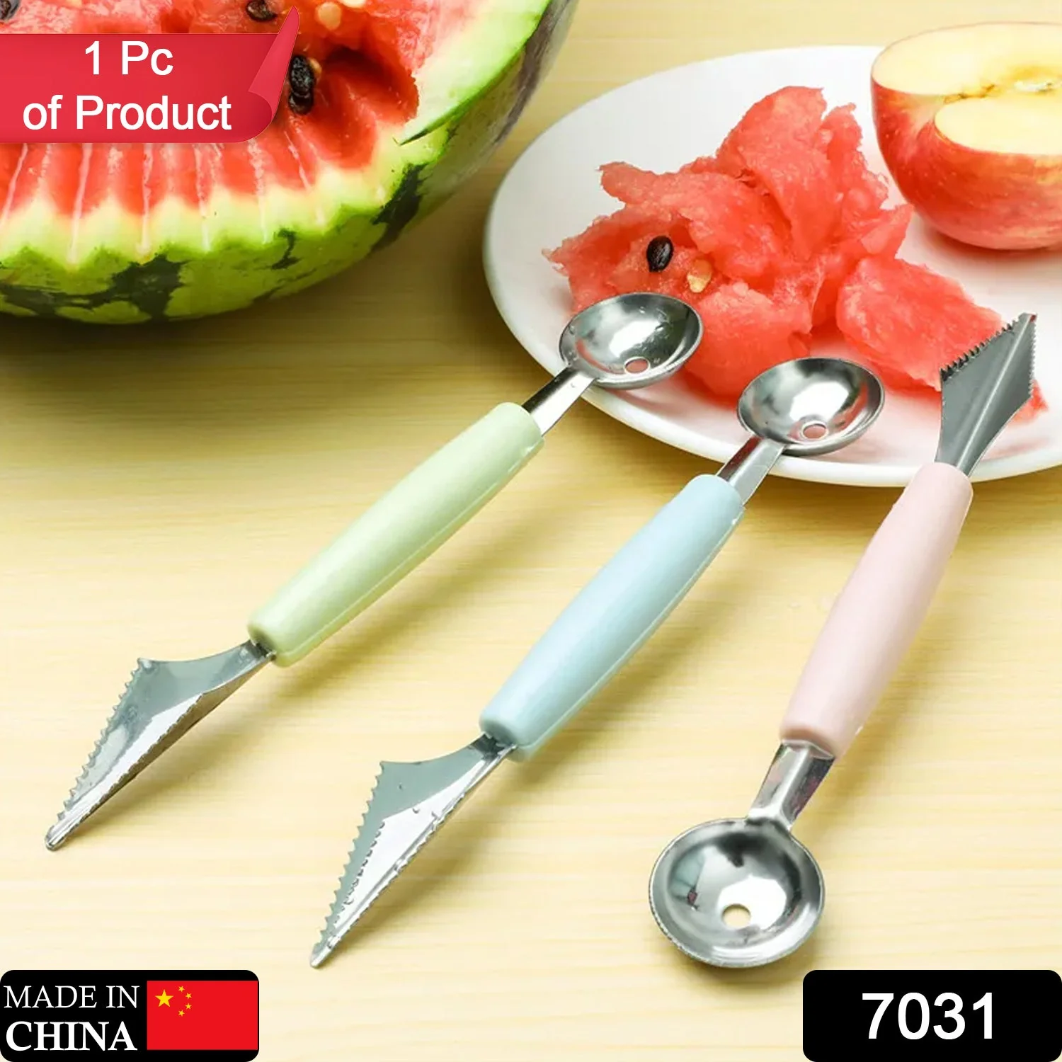 Multifunctional Fruit scooper & peeler  Garnish Kit - Image 6