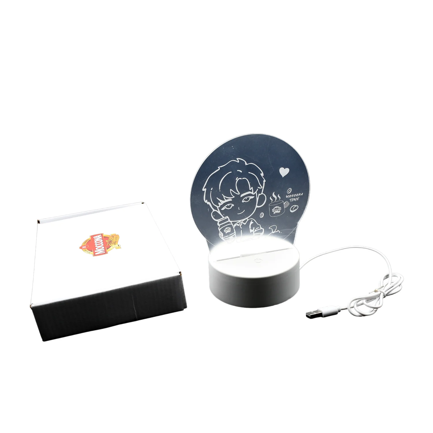 3D LED Night Light Desk Lamp Creative Dream Sleep Bedside Lighting for Bedroom - Image 4