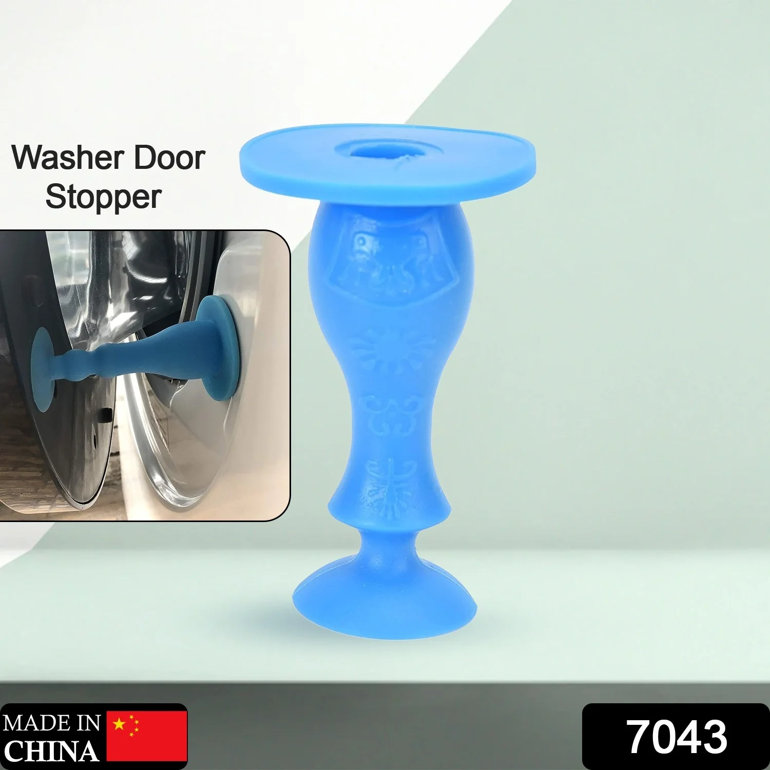 Multifunction Washer Door Stopper – Rubber Front Load Door Holder for Family Use - Image 2