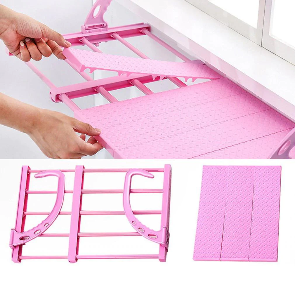 Multi-function Hanging Window Retractable Drying Shoe Rack - Image 7