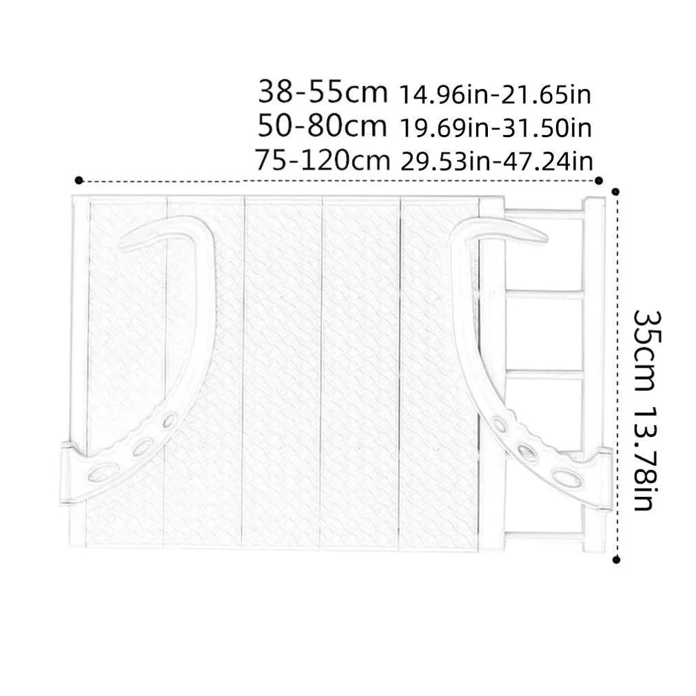 Multi-function Hanging Window Retractable Drying Shoe Rack - Image 8