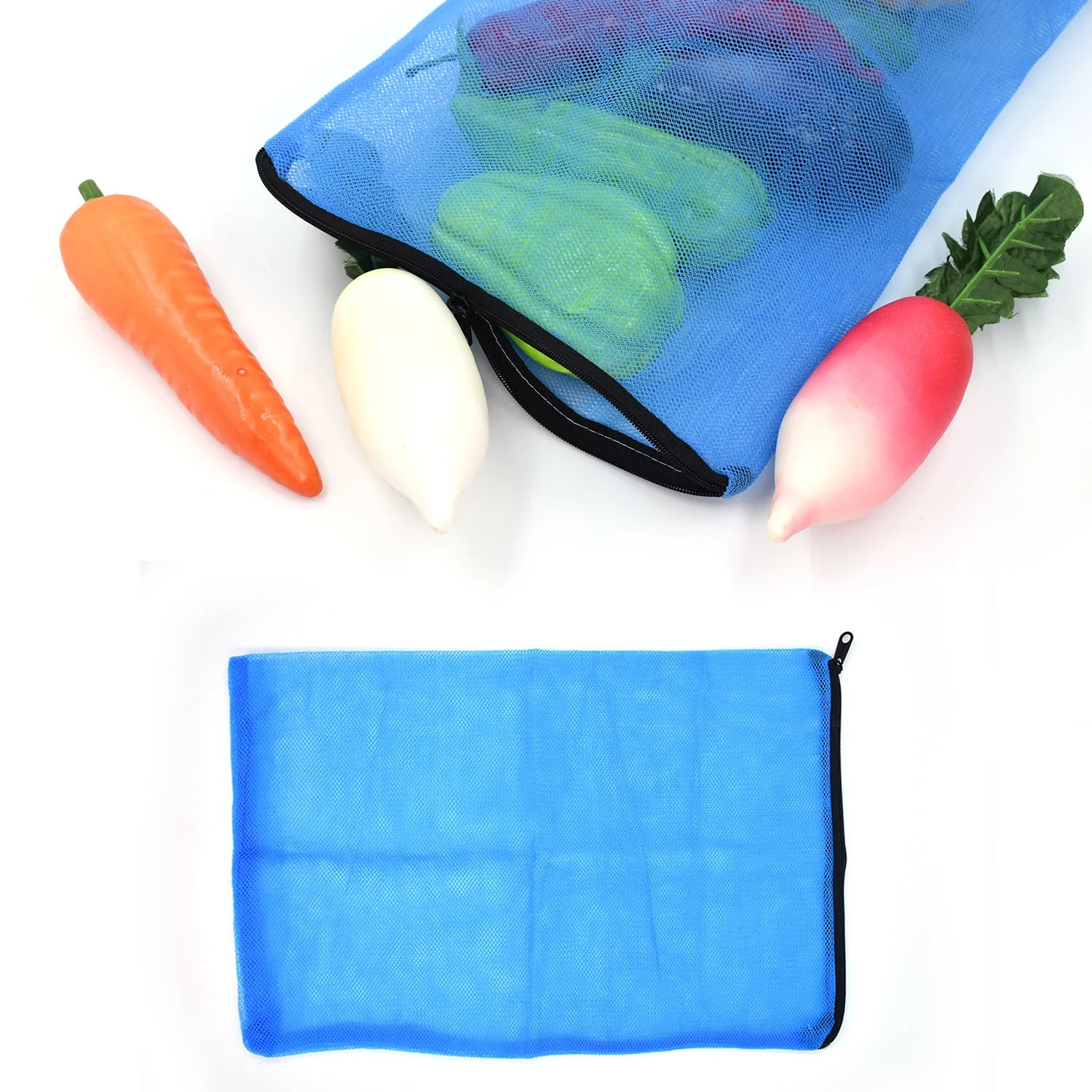 Food Covers Fridge Storage Bag for Vegetables and Fruits with Zipper - Image 3