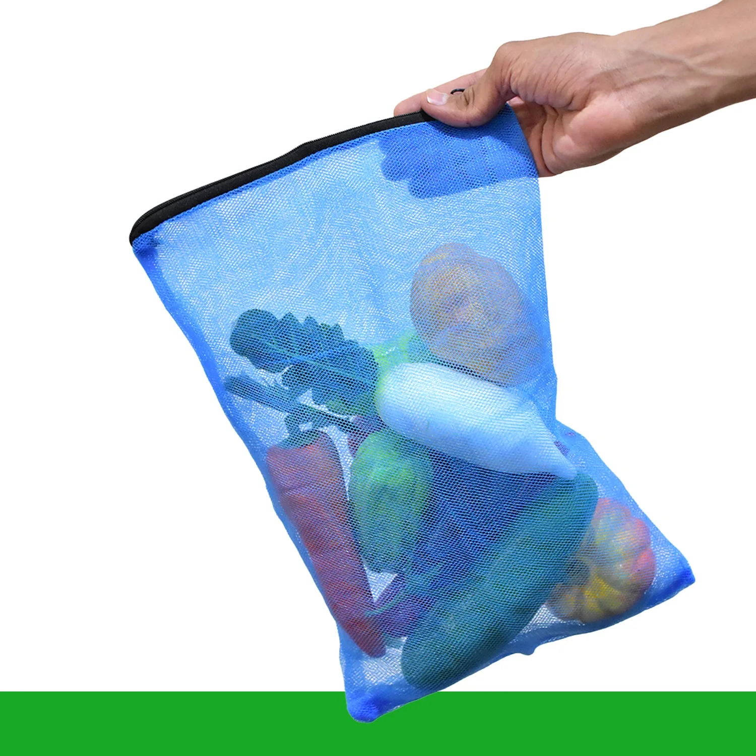 Food Covers Fridge Storage Bag for Vegetables and Fruits with Zipper - Image 4