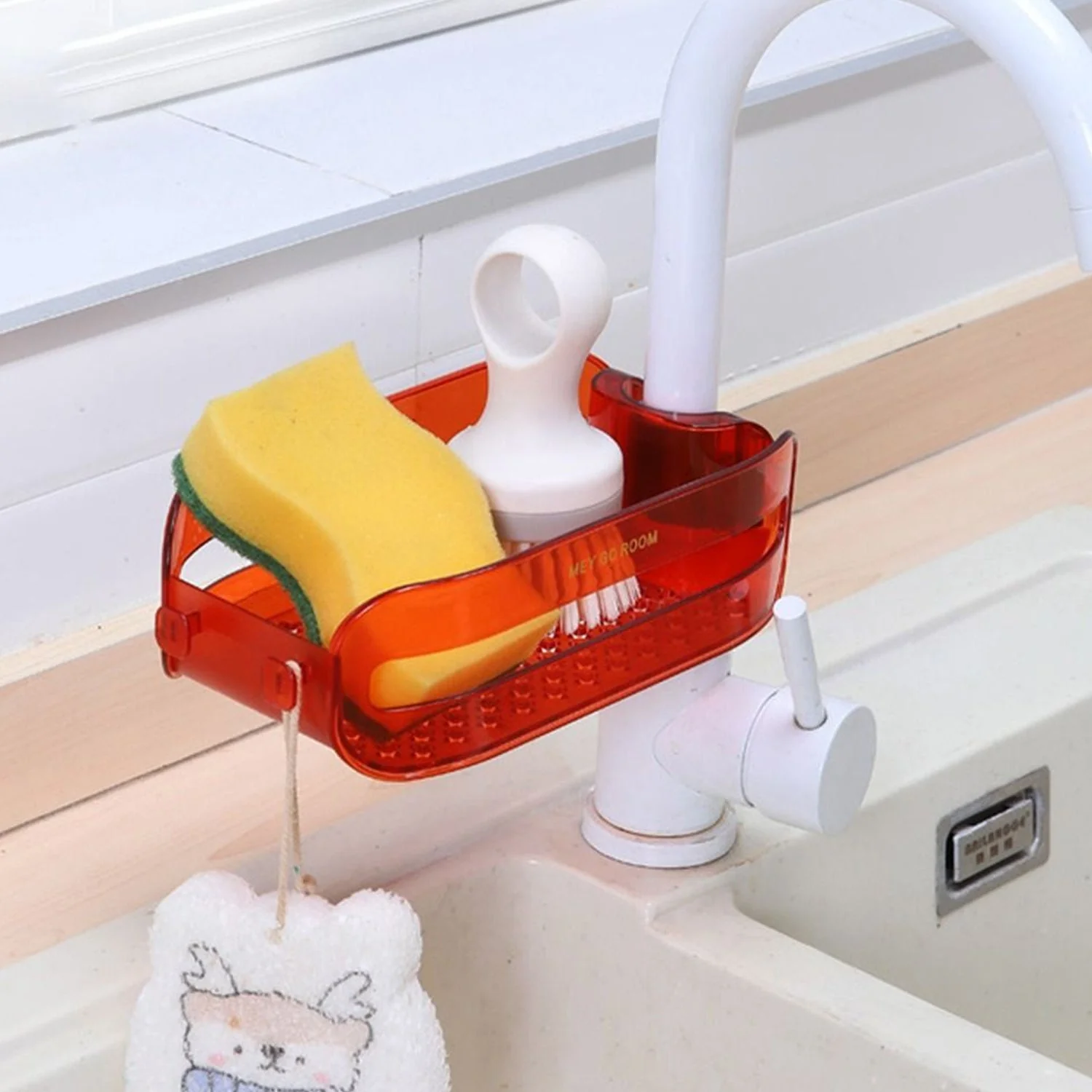 Sink Strainer Basket Hangs on Faucet - Image 3